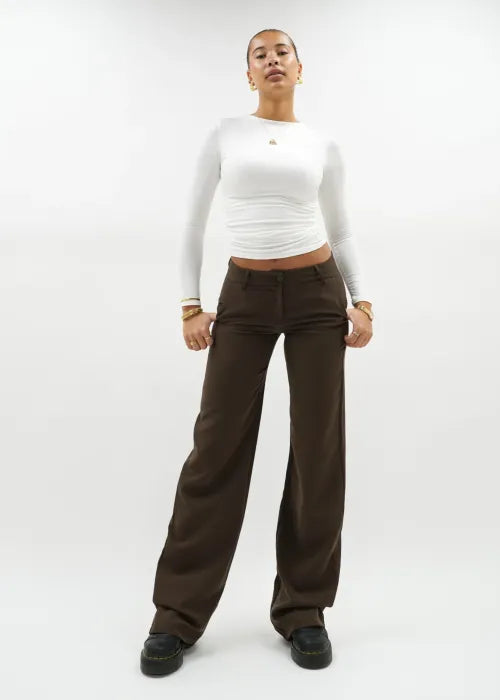 Chocolate Casual Pants 🍫