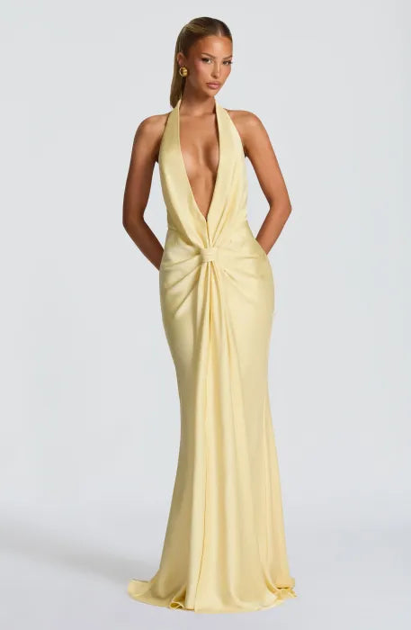 The Solene Satin Gown ✨